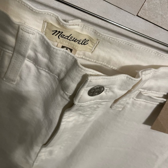 NWT Madewell size 32 The perfect vintage flare jean in white - Picture 8 of 12